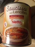 Mängden socker i Saucisses Aux Lentilles 840g