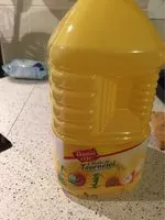 Mängden socker i Huile de tournesol