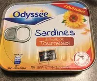 Mängden socker i Sardine à l'huile de tournesol