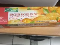 Mängden socker i Biscuits riches en proteines