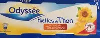 Mängden socker i Miettes de thon à l'huile de tournesol