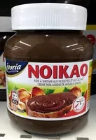 Mängden socker i Pâte à tartiner noikao