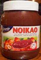 Mängden socker i Pâte à tartiner aux noisettes
