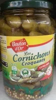 Mängden socker i Les Cornichons croquants extra fins