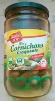 Mängden socker i Les cornichons croquants extra fins