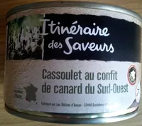 Mängden socker i Cassoulet au confit de canard du Sud-Ouest