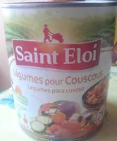 Mängden socker i Légumes pour couscous