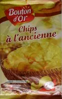 Mängden socker i Chips à l'ancienne