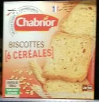 Mängden socker i Biscottes 6 céréales