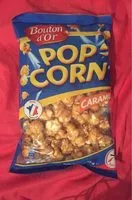Mängden socker i Pop corn caramel