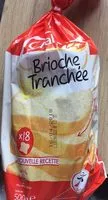 Mängden socker i Brioche tranchée