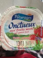 Mängden socker i Onctueux Yt Bras Fraise