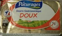 Mängden socker i Beurre gastronomique doux