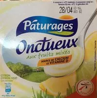 Mängden socker i Onctueux aux fruits mixés