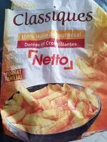 Mängden socker i Frite classiques