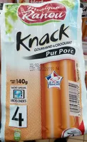Mängden socker i Knack pur porc