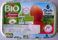 Mängden socker i Oeufs frais x6