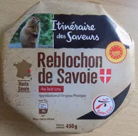 Mängden socker i Reblochon de Savoie AOP