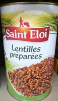 Mängden socker i Lentilles préparées