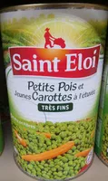Mängden socker i Petits pois très fins et jeunes carottes à l'étuvée