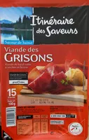 Mängden socker i Viande des grisons