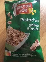 Mängden socker i Pistaches grillées & salées