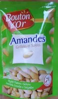 Mängden socker i Amandes grillées et salées