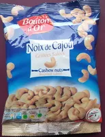 Mängden socker i Noix de cajou grillées & salées