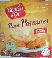 Mängden socker i Pom'potatoes aromatisation paprika