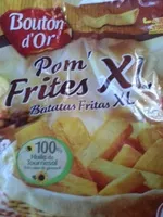 Mängden socker i Pom' Frites XL
