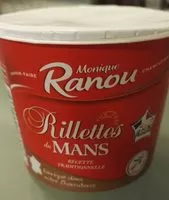 Mängden socker i Rillettes du mans
