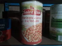 Mängden socker i Haricots blancs a la tomate saint eloi