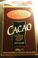 Mängden socker i Cacao en Poudre Non Sucré