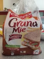 Mängden socker i Pain de mie Grand Mie complet