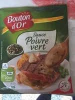 Mängden socker i Sauce poivre vert
