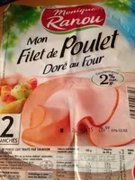 Mängden socker i Blanc de poulet doré au four