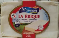 Mängden socker i La brique tendre et crémeuse 26% mg