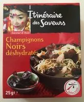 Mängden socker i Champignons noirs déshydratés