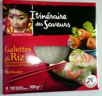 Mängden socker i Galettes de Riz