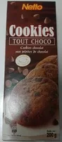 Mängden socker i Cookies Chocolat aux Pépites de Chocolat