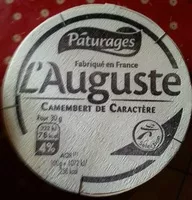 Mängden socker i Camembert L'Auguste