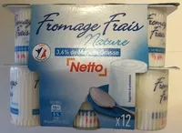 Mängden socker i PETIT FROMAGE FRAIS NATURE 3,6% 12X60G