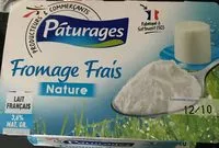 Mängden socker i Fromage frais nature 2 x (6 x 60 g)