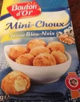 Mängden socker i Mini-Choux Saveur Bleu-Noix