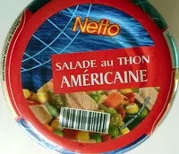 Mängden socker i Salade au thon américaine