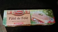 Mängden socker i pâté de foie pur porc 1/10 x3