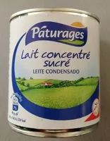 Mängden socker i Lait concentré sucré