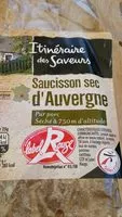 Mängden socker i Saucisson sec d'Auvergne IGP Label Rouge