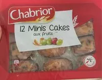 Mängden socker i Minis cakes aux fruits