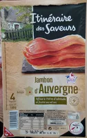 Mängden socker i Jambon d’Auvergne